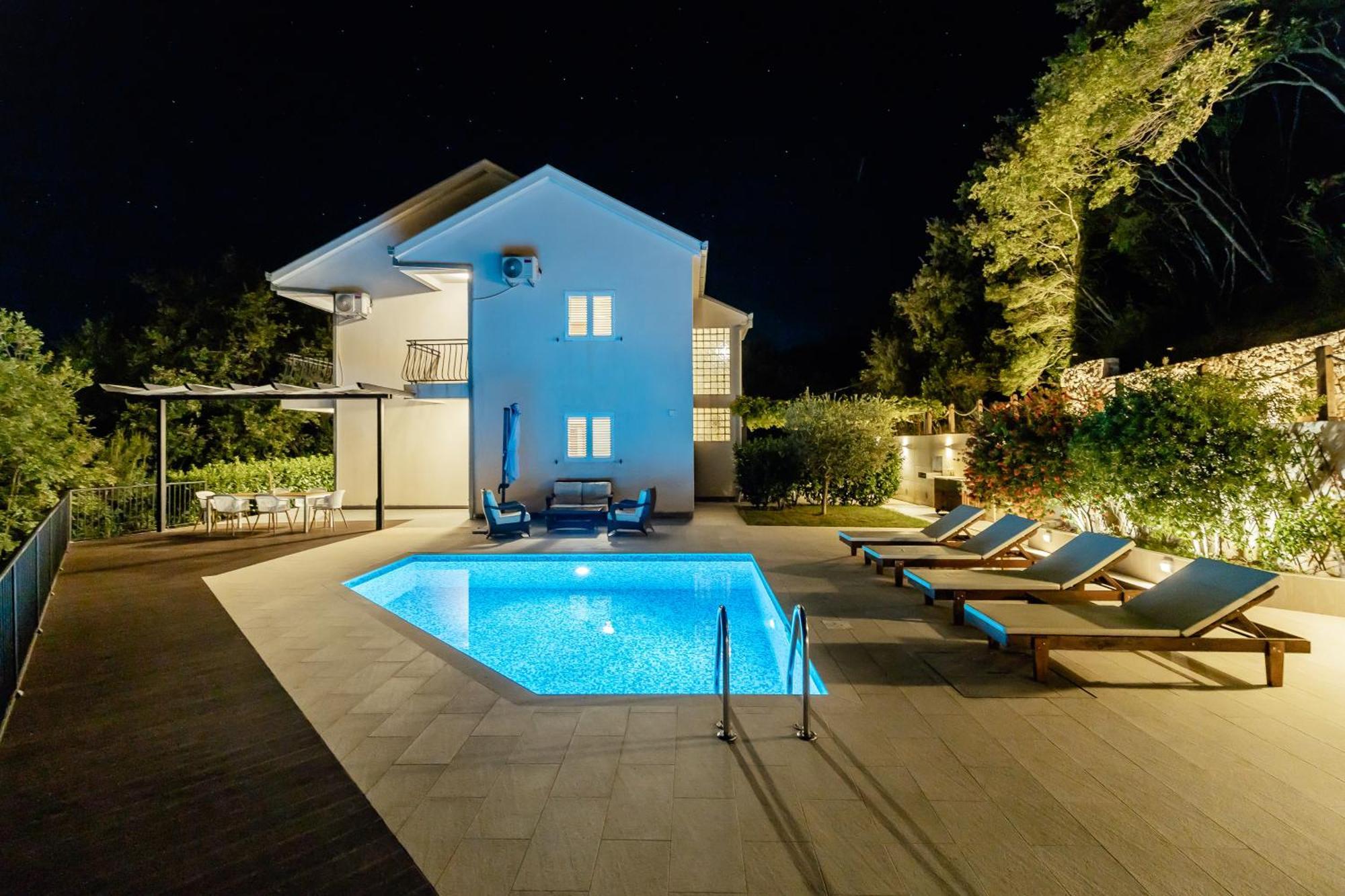 Villa Sladovic Herceg Novi Ngoại thất bức ảnh